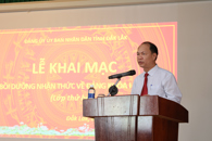 Đảng ủy UBND tỉnh bồi dưỡng lớp nhận thức về Đảng cho 135 quần chúng ưu tú