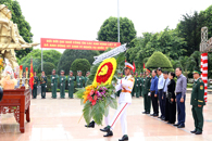 Lễ truy điệu, an táng 23 liệt sĩ quân tình nguyện và chuyên gia Việt Nam hy sinh tại Campuchia